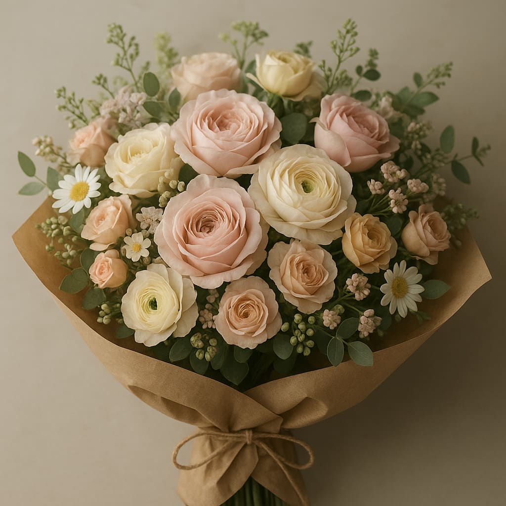 Ramo de flores frescas